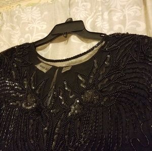 Formal,  beaded top.